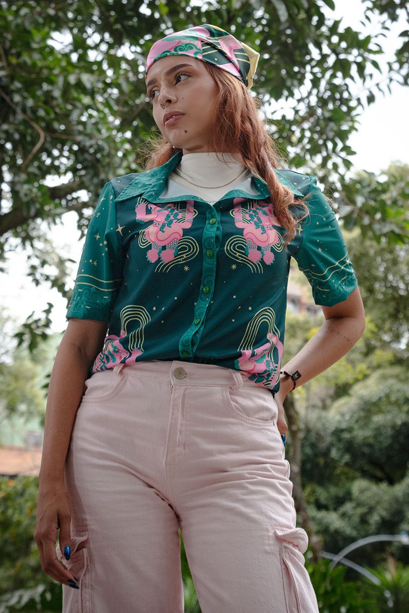 Camisa Tarot Gatuno *Gato Colgado* - Imagen 2